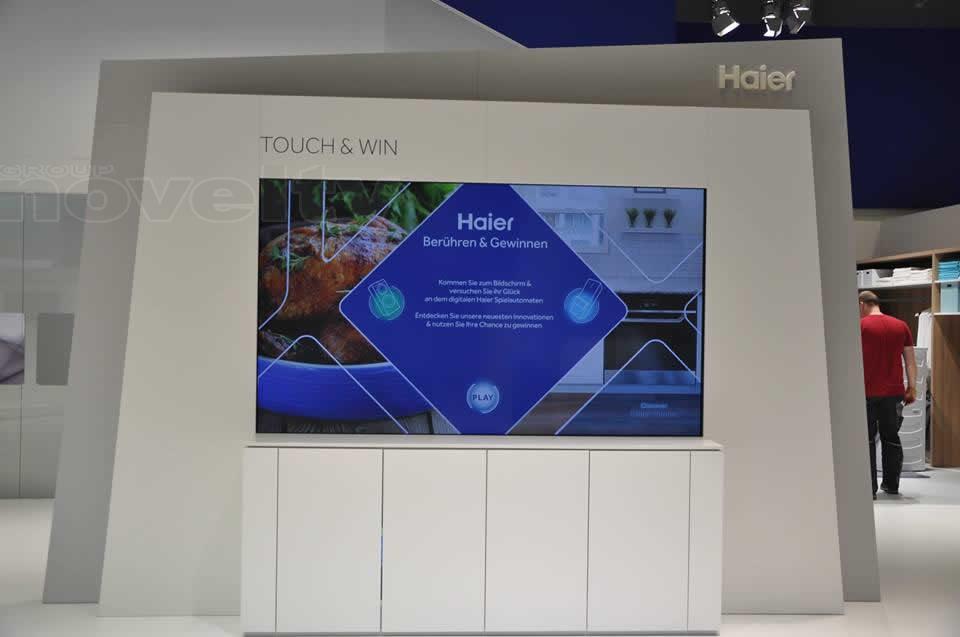 Visuel Novelty Bordeaux s'exporte à Berlin au Salon IFA 2016 pour Haier