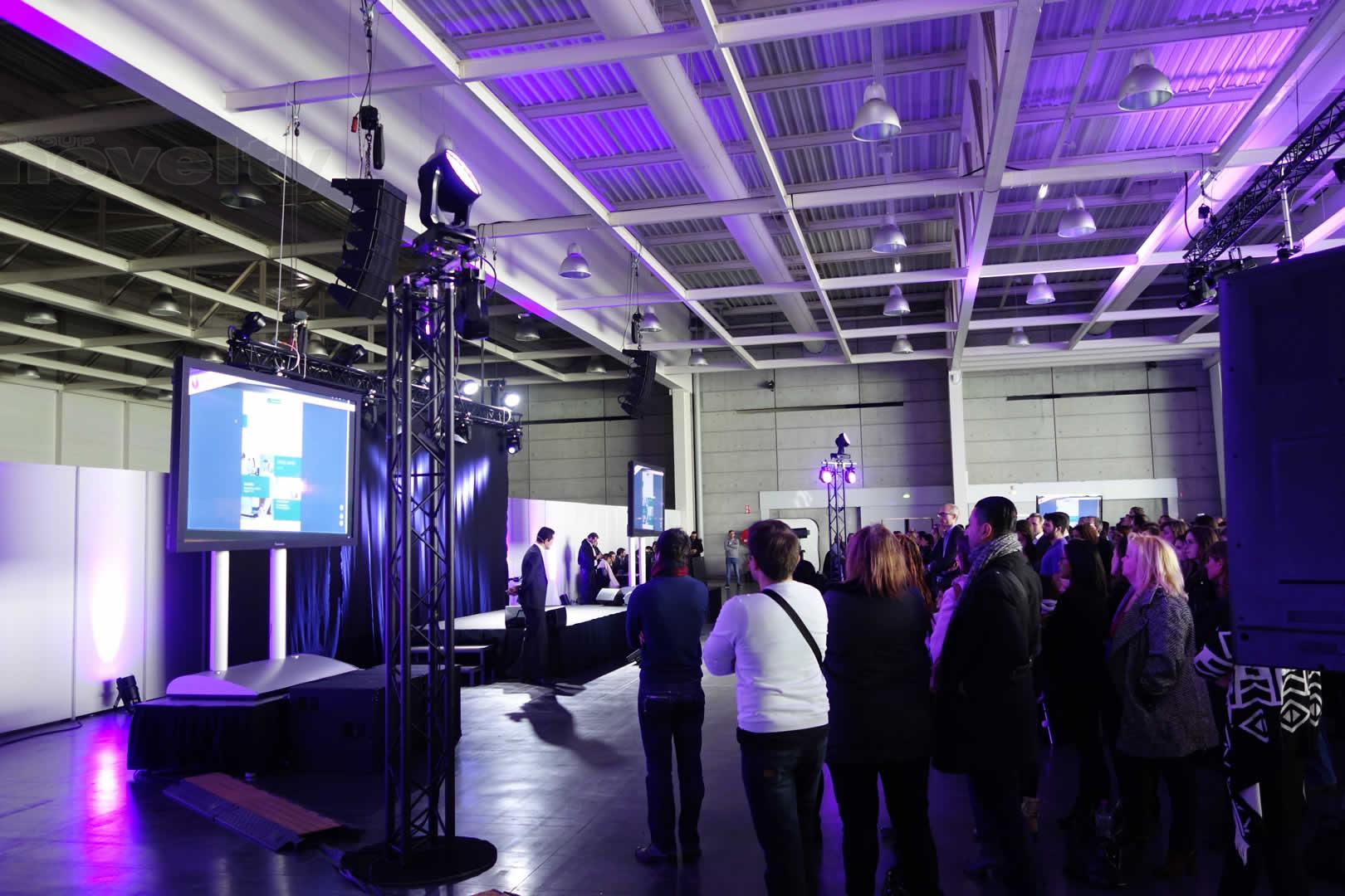 Visuel Voeux Gan Vie au Palais des Congrès de Bordeaux