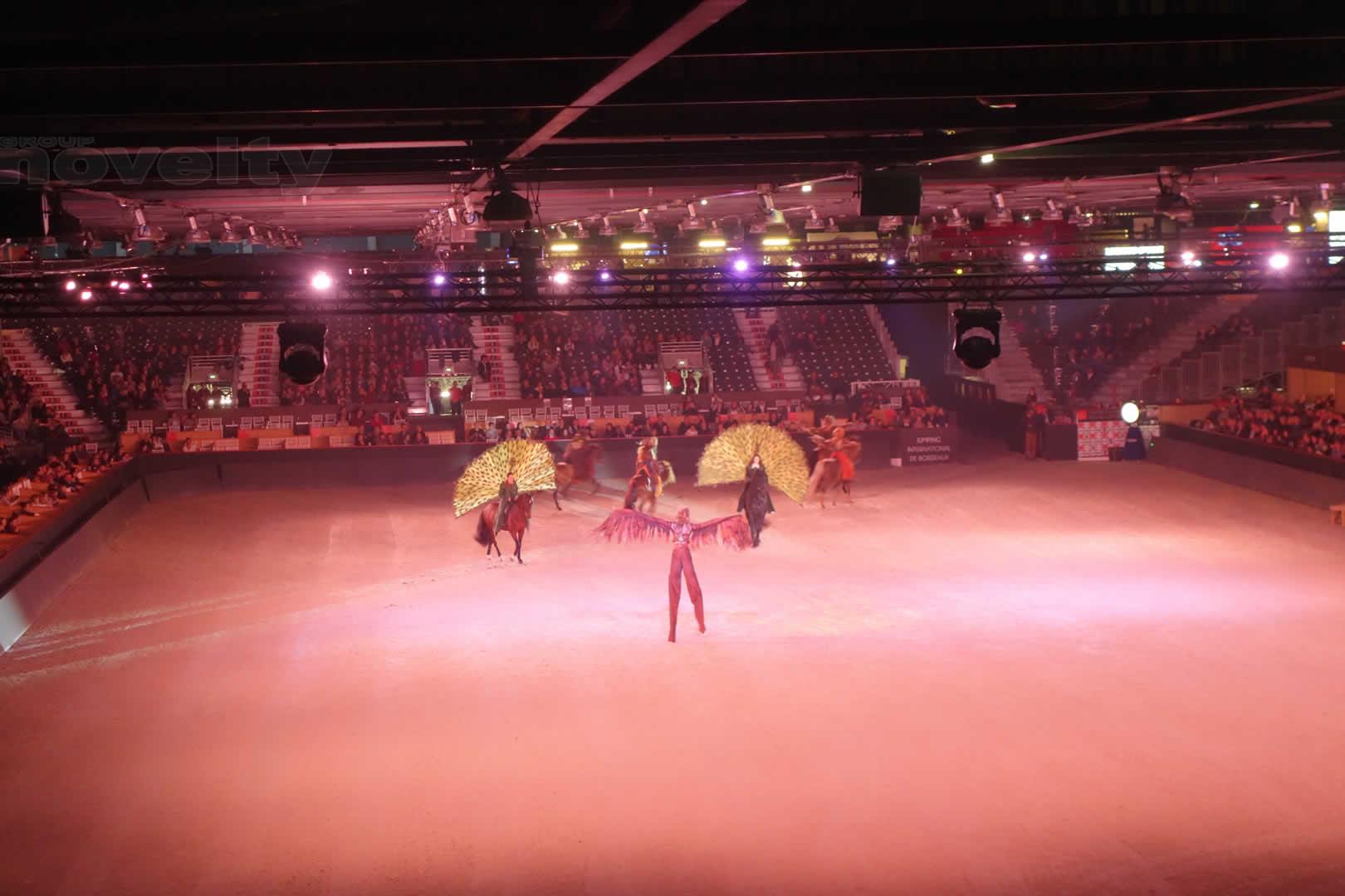 Visuel Novelty Bordeaux au service du Jumping International de Bordeaux