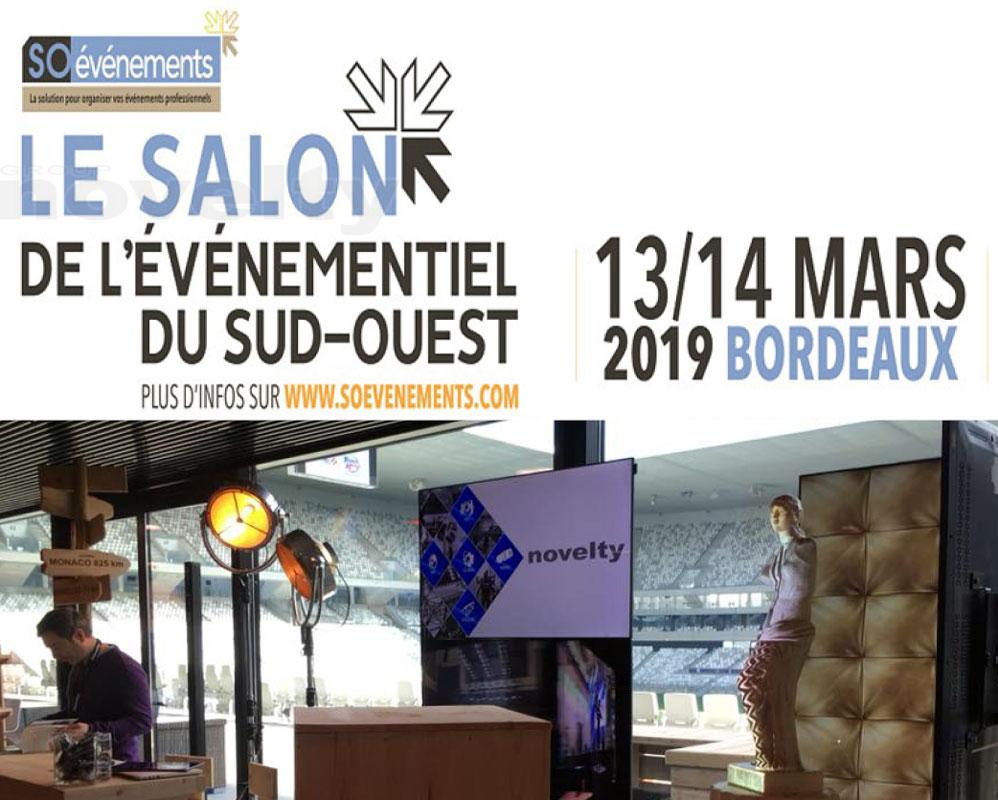 Visuel Revivez en images le stand NOVELTY Bordeaux sur So événements 2019