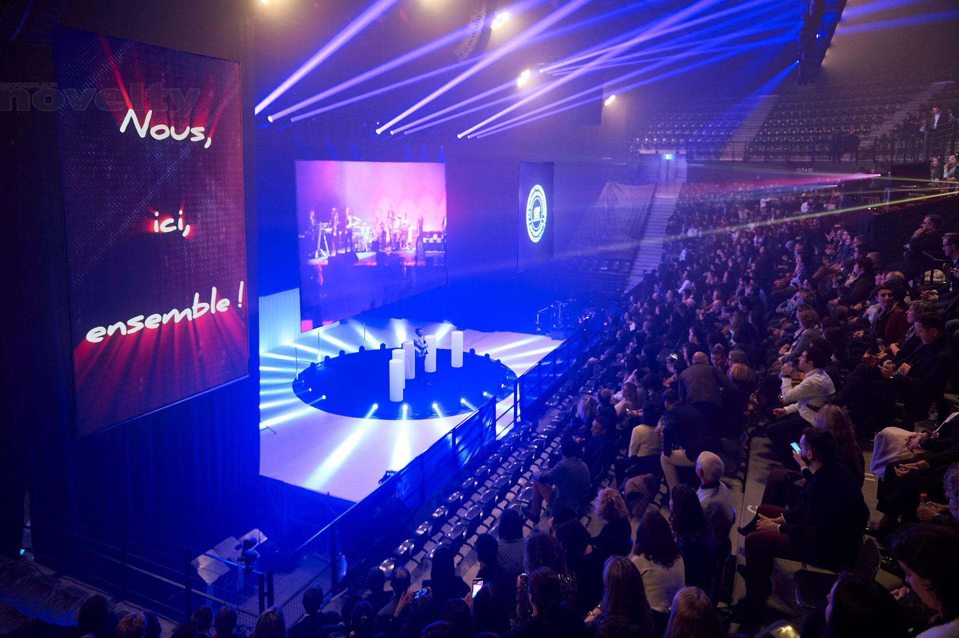 Visuel Convention Crédit Agricole avec Le Monde Inuit et NOVELTY Bordeaux 