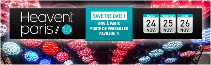 Visuel GROUPE NOVELTY vous donne rendez-vous sur HEAVENT 15 | STAND H25 ! 